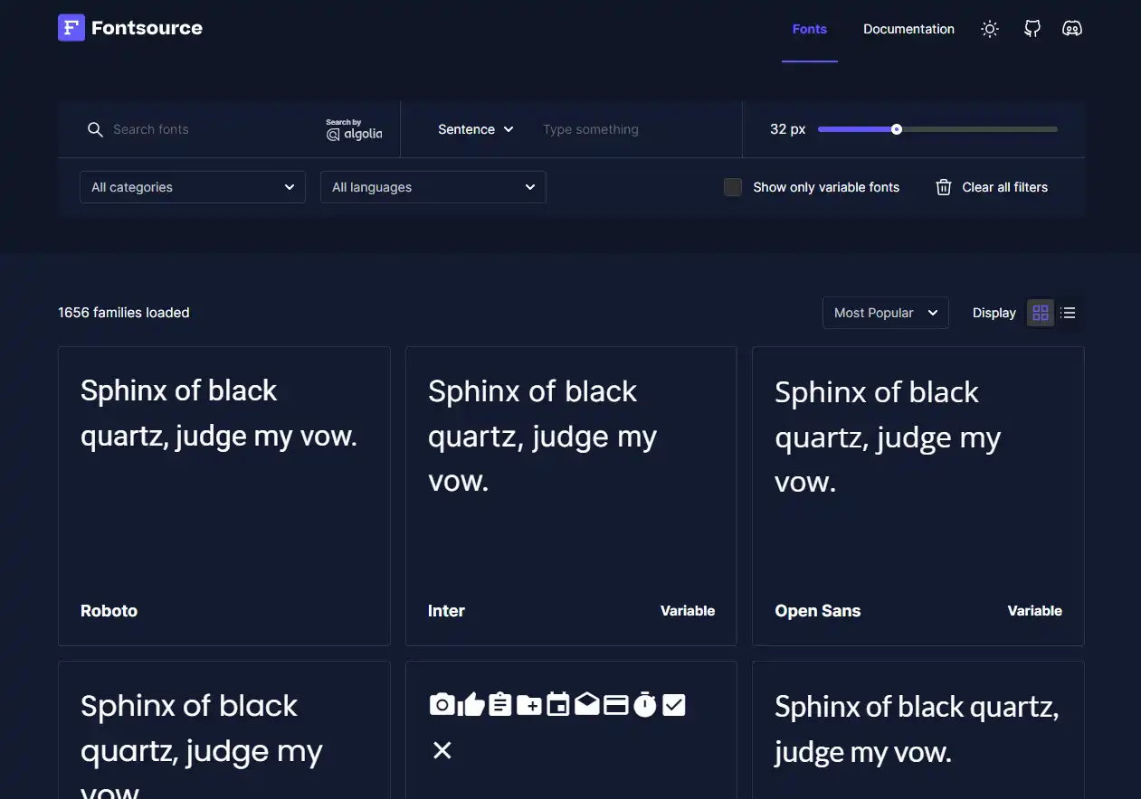 Captura de pantalla del proyecto /projects/fontsource.webp